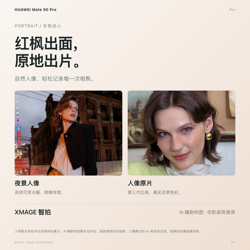 人像与智拍：睿影红枫人像，轻松出片