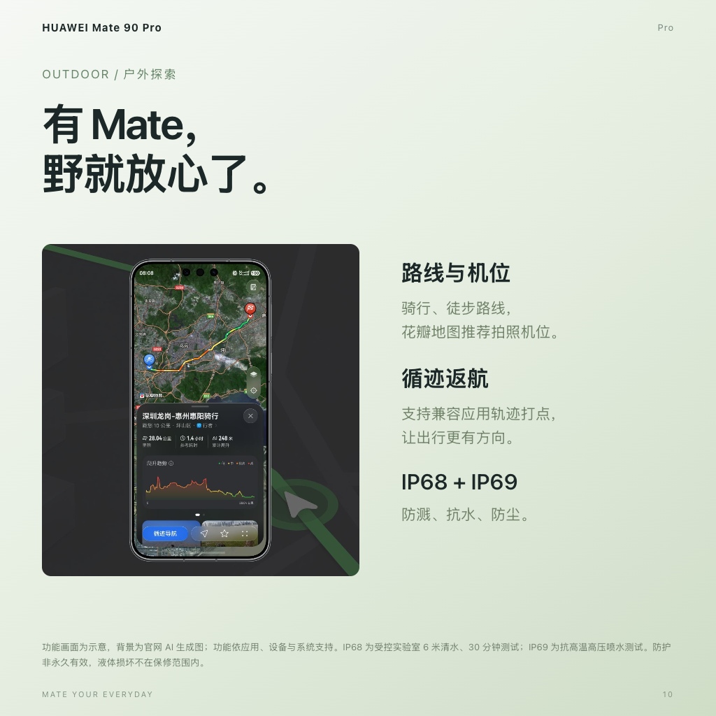 户外探索：有 Mate，野就放心了