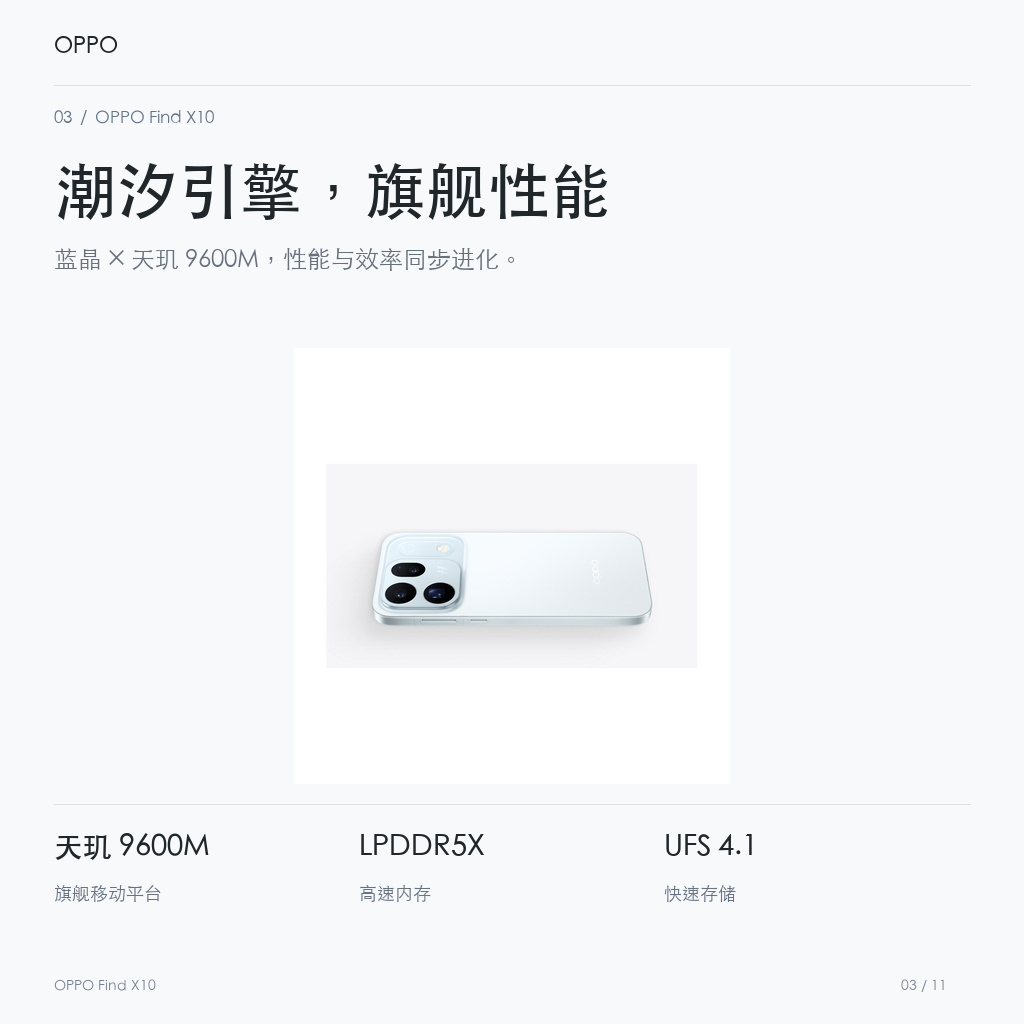 OPPO Find X10 潮汐引擎，旗舰性能
