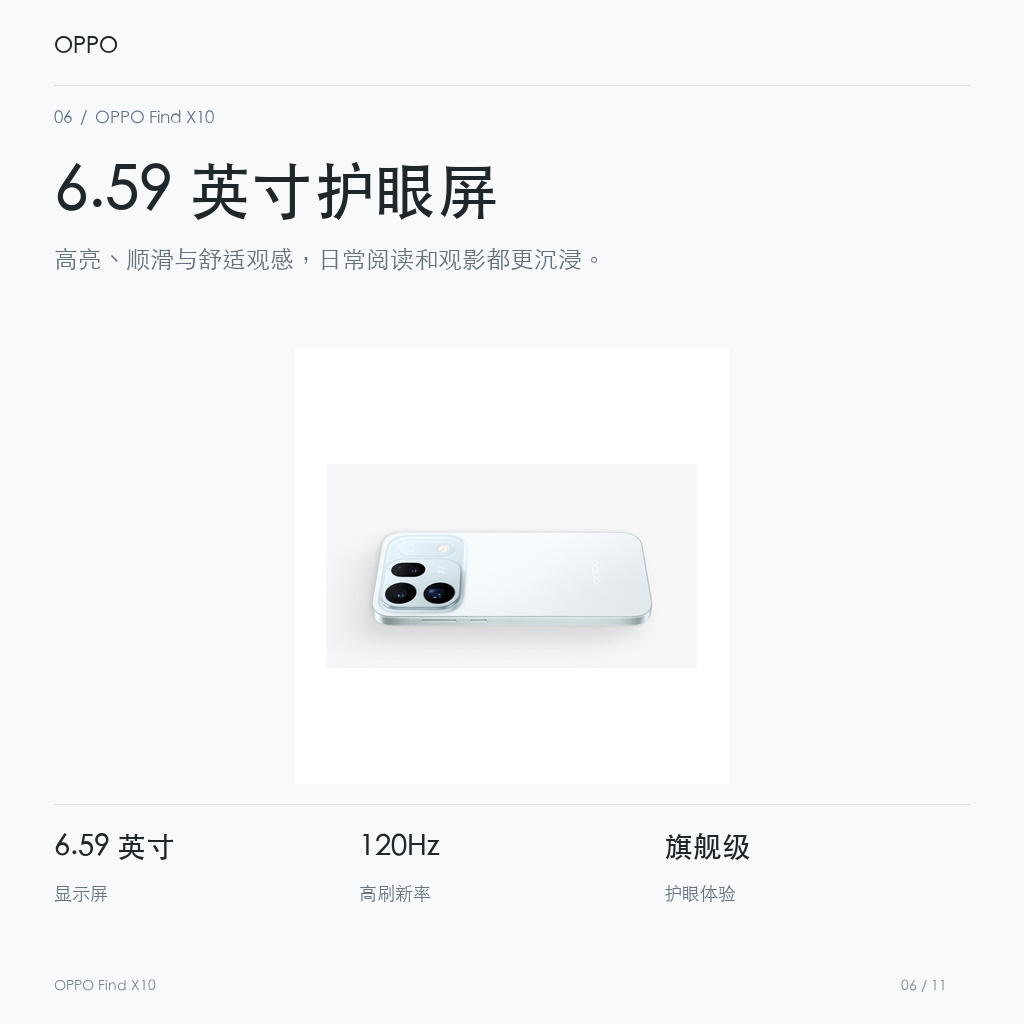 OPPO Find X10 6.59 英寸护眼屏