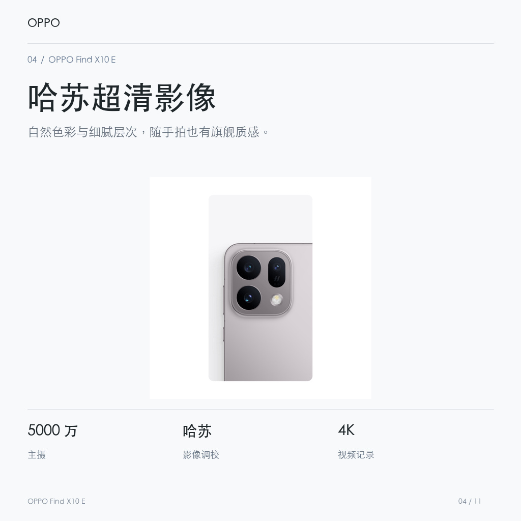 OPPO Find X10 E 哈苏超清影像