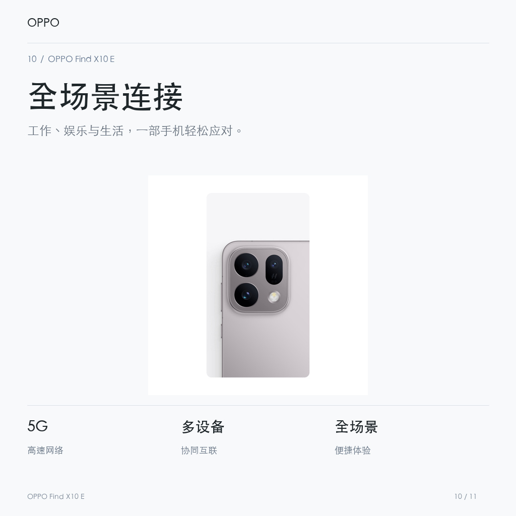 OPPO Find X10 E 全场景连接