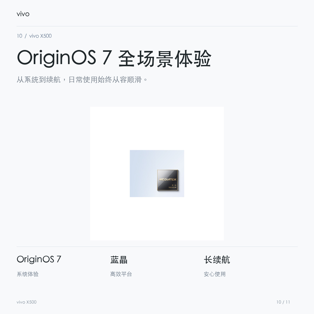 vivo X500 OriginOS 7 全场景体验