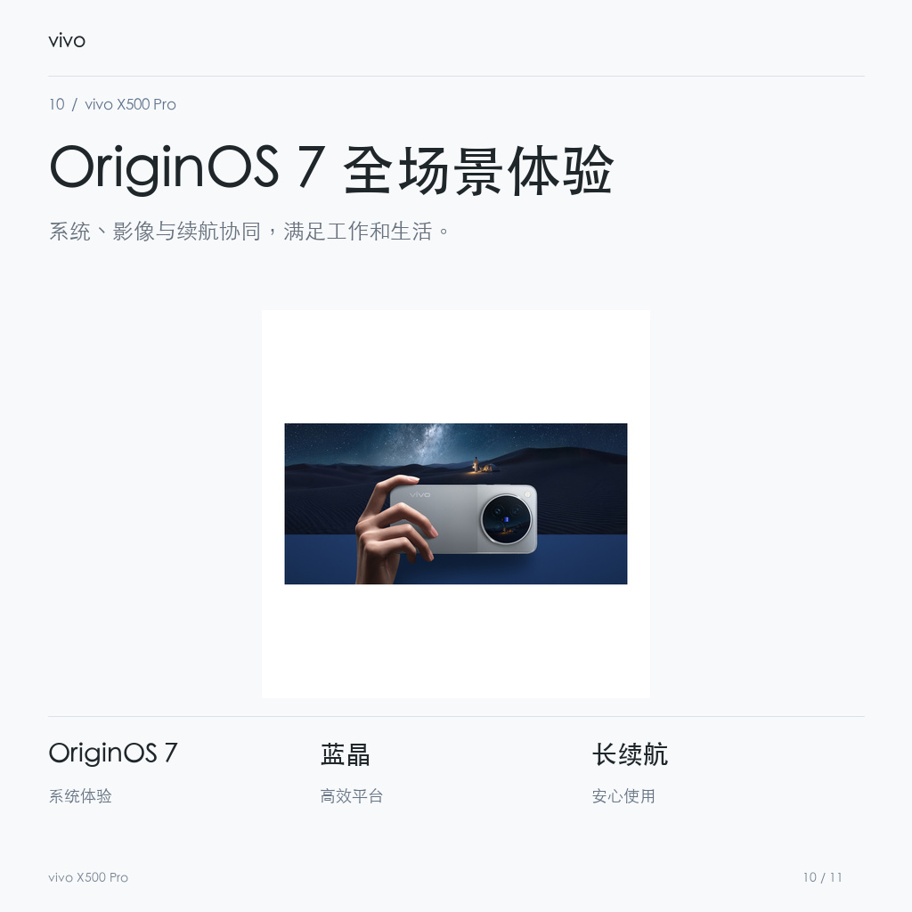 vivo X500 Pro OriginOS 7 全场景体验
