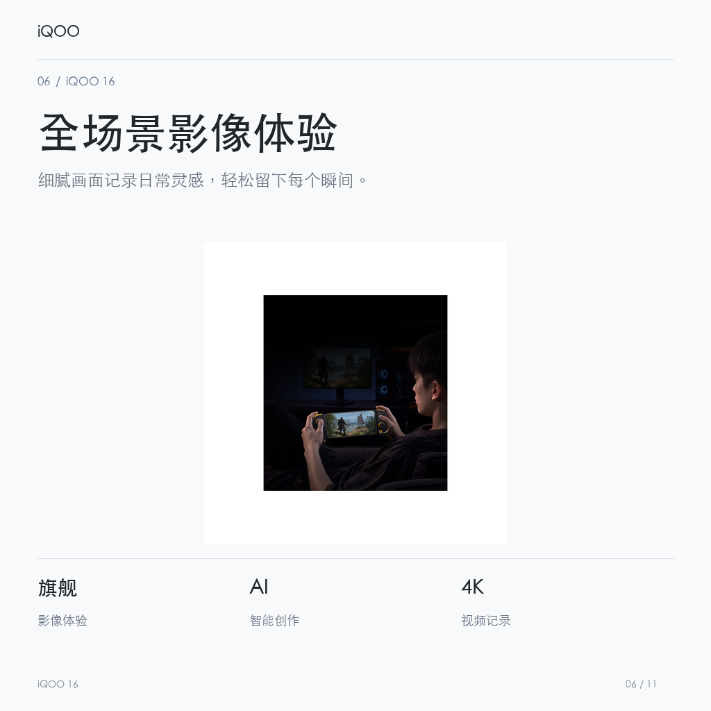 iQOO 16 全场景影像体验