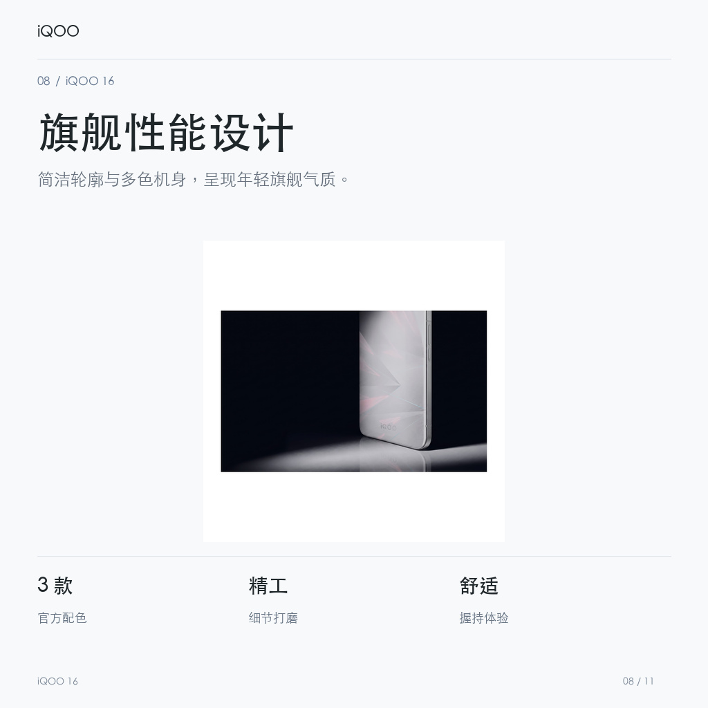 iQOO 16 旗舰性能设计