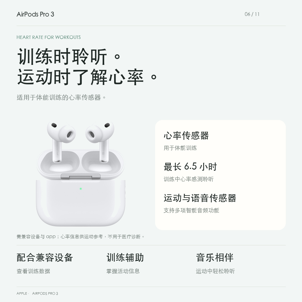 用于体能训练的心率传感器